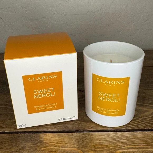 Clarins Sweet Neroli Scented Candle - Picture 1 of 1